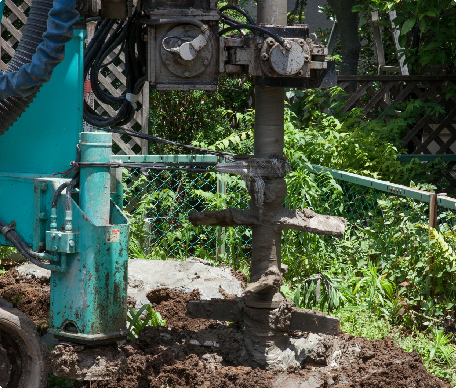 NBシリーズによる地盤改良技術の施工イメージ